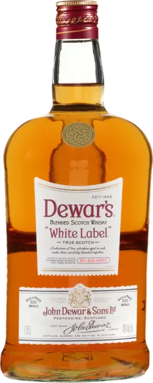 Dewar's White Label Blended Scotch Whiskey 1.75 L