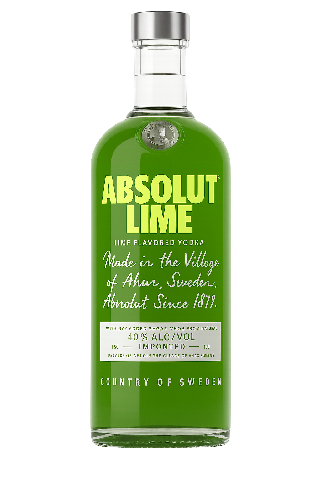 Absolut Lime Vodka 750ml