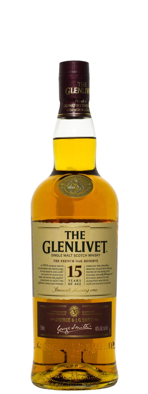 The Glenlivet French Oak Reserve Single Malt Scotch Whiskey 750 ML