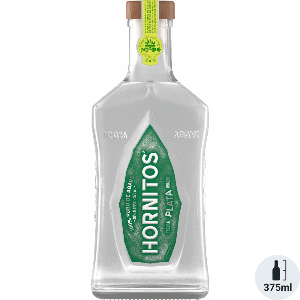 Hornitos Plata Tequila 375 ml