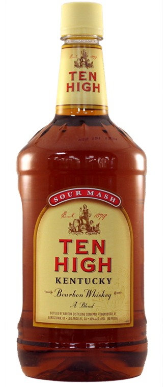 Ten High Bourbon Whiskey 1 L